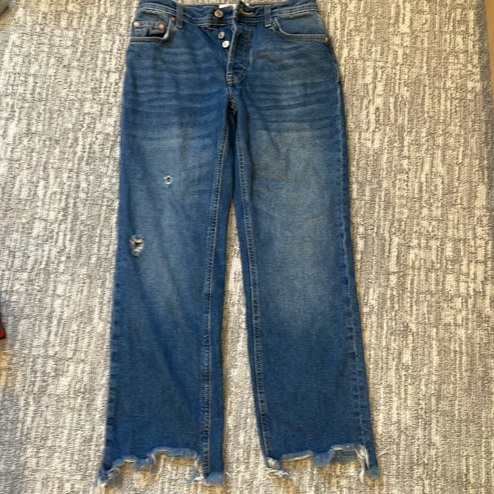 Free people we the free jeans, size 24